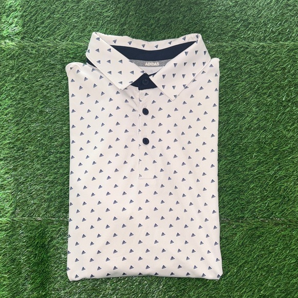 adidas Other - Adidas Blue Polo with White Accents